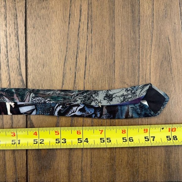 American Film Classics King Kong Tie Made In Usa 100% Silk - Picture 6 of 6